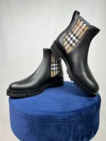 Burberry TB Chelsea Stiefel aus Leder Nova Check Schwarz Gr. 40 N Bayern - Wolnzach Vorschau