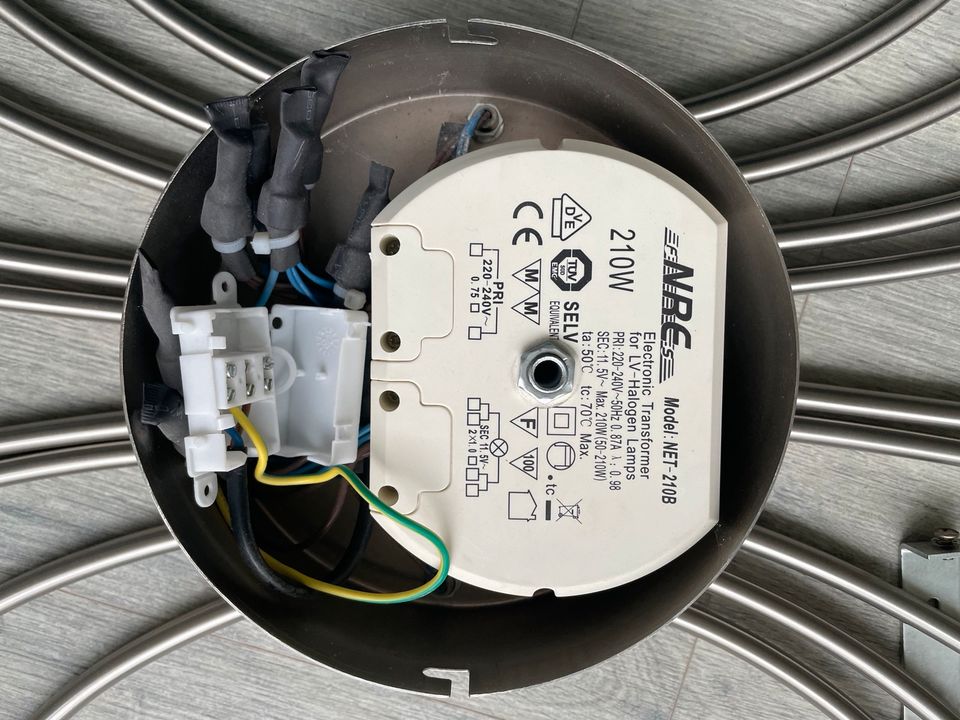 2 Halogenlampen aus Edelstahl/ Deckenlampen in Viersen