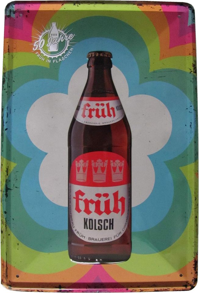 Früh Kölsch - 50 Jahre in Flaschen - Blechschild 30 x 20 cm in Sachsen -  Eilenburg | eBay Kleinanzeigen ist jetzt Kleinanzeigen