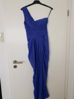 Damen Kleid Abendkleid one Shoulder Kleid blau 36 Frankfurt am Main - Eckenheim Vorschau