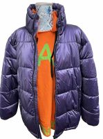 Neu 50 XXL Stepp Jacke Wattiert Lila Metallic Glitzer Purple Mode Nordrhein-Westfalen - Windeck Vorschau