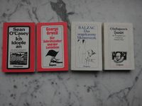 4 Diogenes Taschenbücher mini detebe Shakespeare Balzac Orwell Flensburg - Mürwik Vorschau