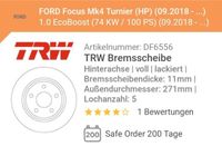 Ford Focus Mk4 Turnier Bremsscheiben (2x) von TRW Brandenburg - Fürstenwalde (Spree) Vorschau