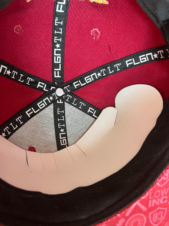 FLGNTLT Snapbacks 4 Stück Caps + limitierte Carbon Genetics Cap in Arberg