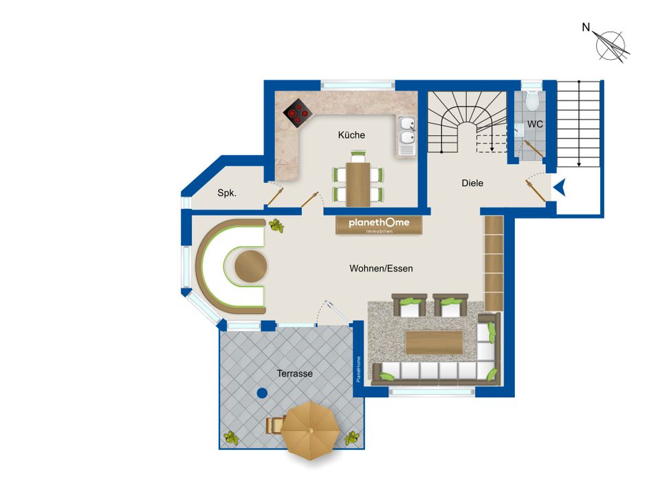 &quot;Haus im Haus&quot; mit separater Gewerbeeinheit (ca. 64 m²) in Reute in Reute