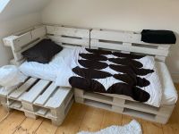 Schönes Paletten-Bett, ideal für Gästezimmer oder Studenten Baden-Württemberg - Karlsruhe Vorschau