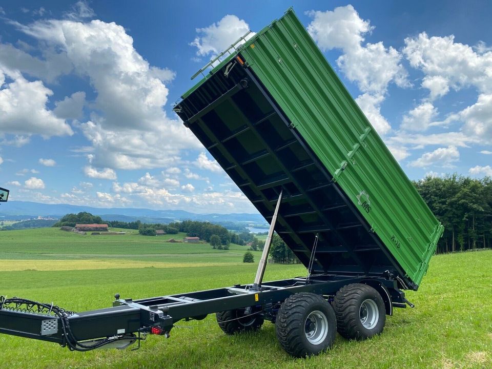 MS Kipper 16t 2,4x5,15x1,5m Druckluft 40 kmh in Tiefenbach Oberpf