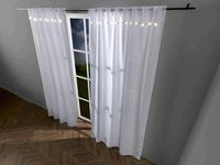 1 Stück Led Fensterschal Öse&Schlaufe Nordrhein-Westfalen - Rösrath Vorschau