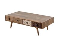 Wohnzimmer-Tisch SHARI Mango-Holz Schubladen Couchtisch 259,- NEU Hessen - Kassel Vorschau