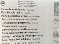 VW Fahrrad-Heckträger für 4 Fahrräder Rheinland-Pfalz - Guntersblum Vorschau