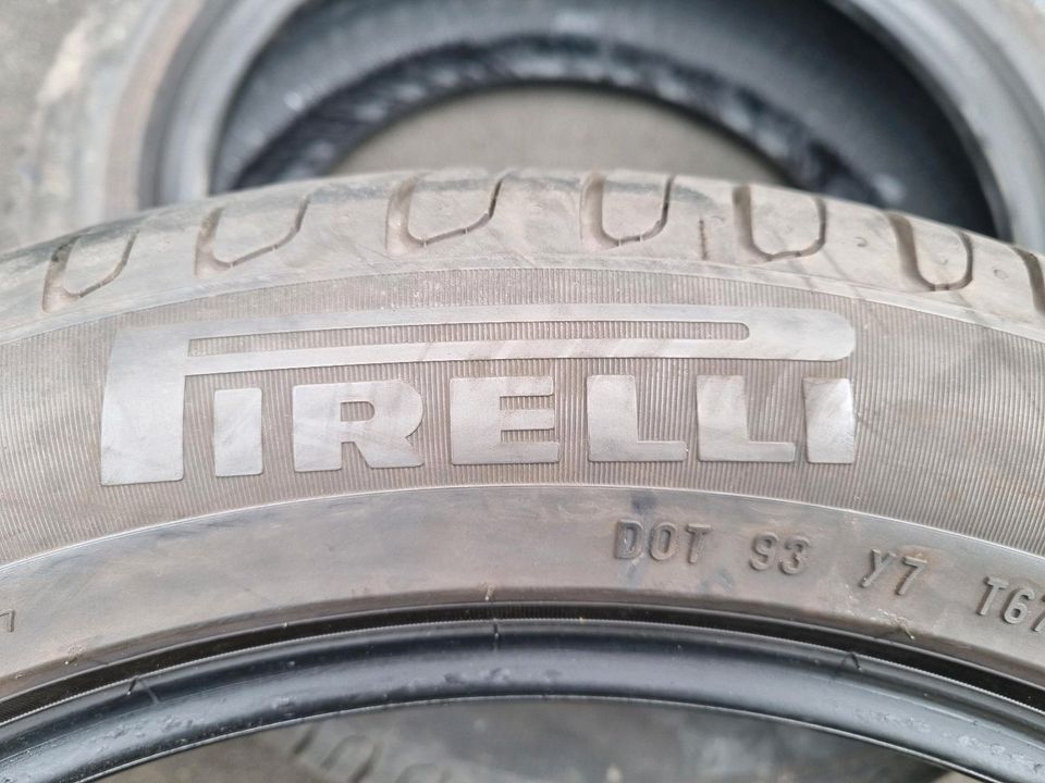 #619# 2 Sommerreifen Pirelli 225/50 R18 95W RUNFLAT 5,5mm DOT2020 in Halle