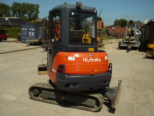 Verleihe Vermiete Kubota KX Minibagger Kompaktbagger Kettenbagger in Satow