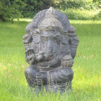 Ganesha Steinfigur Gartenfigur Lavasand 50 cm Bochum - Bochum-Wattenscheid Vorschau