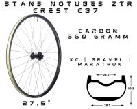 Stans NoTubes ZTR Crest CB7 27,5" Carbon Boost Vorderrad Laufrad Lindenthal - Köln Sülz Vorschau