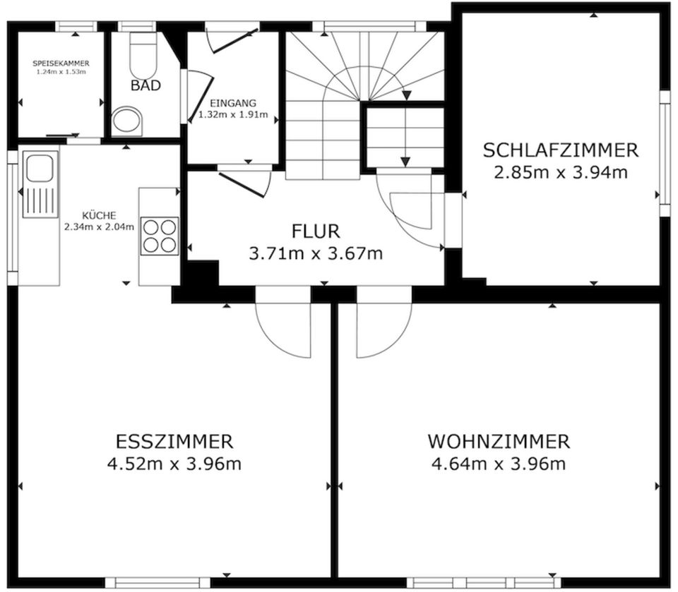 Freistehendes Einfamilienhaus mit großem Garten und 2 Garagen in Wallenborn - PROVISIONSFREI in Wallenborn