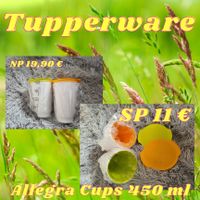 Tupperware Allegra Cups 450 ml neu Niedersachsen - Warberg Vorschau