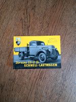 Ford Schnell-Lastwagen 1,5-2t Prospekt Oldtimer Werbung Schleswig-Holstein - Nübbel Vorschau