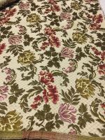 4 Meter Möbelstoff, Jacquard, 1,30m breit Vintage Blumen Sachsen - St. Egidien Vorschau