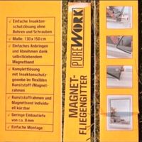 NEU / OVP: Magnet Fliegengitter von Purework 130 x 150 cm Hessen - Frankenberg (Eder) Vorschau