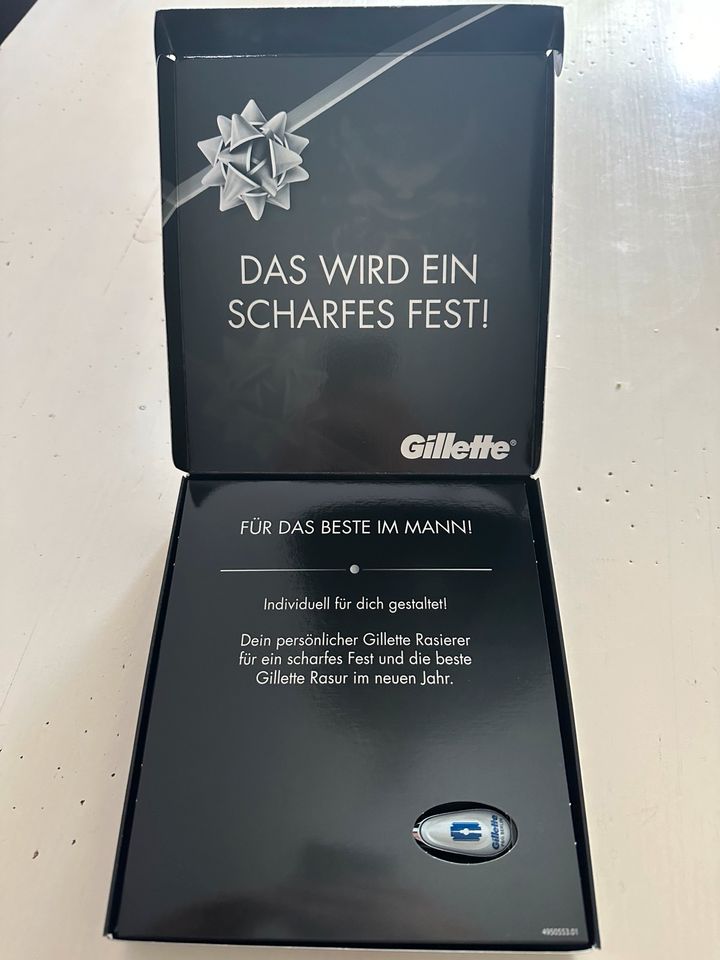 Rasierer Gillette Berlin Edition iRazor Man für Sammler in Müncheberg