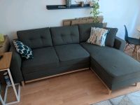 Ecksofa mit Schlaffunktion - modular, grau München - Maxvorstadt Vorschau