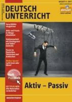 Deutsch Unttericht Aktiv-Passiv August 4/2017 Rheinland-Pfalz - Insul Ahr Vorschau