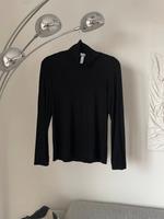 H&M Basic Rollkragen Shirt Schwarz S Nordrhein-Westfalen - Bünde Vorschau