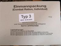 Einmannpackungen, EPA, Outdoor Thüringen - Jena Vorschau