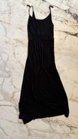 H&M Kleid lang mit Trägern und Schlitz Gr. M schwarz Berlin - Neukölln Vorschau