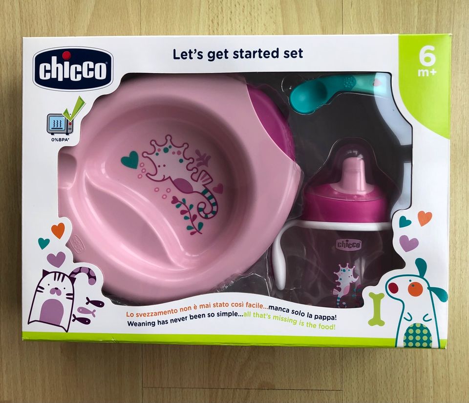 Chicco Let's get started set - Baby Geschirrset in Freiburg im Breisgau -  Wiehre | eBay Kleinanzeigen ist jetzt Kleinanzeigen