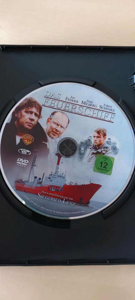 DVD Das Feuerschiff mit Jan Fedder, Axel Milberg, Tobias Schenke in Duisburg