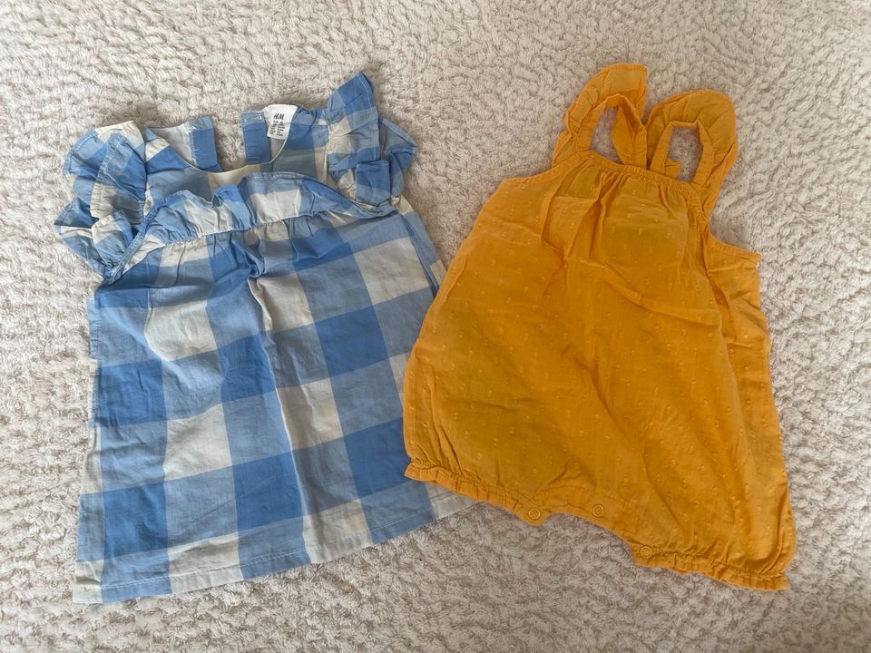 Sommerbekleidung Mädchen gr.68 h&m topomini in Rahden