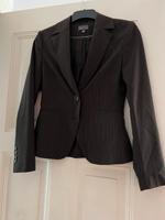 MEXX Blazer, dunkelbraun mit Nadelstreifen, Gr. 36 Berlin - Charlottenburg Vorschau