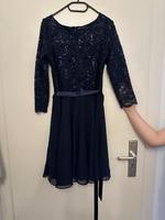Dunkelblaues Abendkleid, Größe 40 Osterholz - Ellener Feld Vorschau
