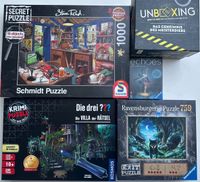 verschiedene Rätsel Spiele + Puzzle von Ravensburger, Kosmos usw. Münster (Westfalen) - Hiltrup Vorschau