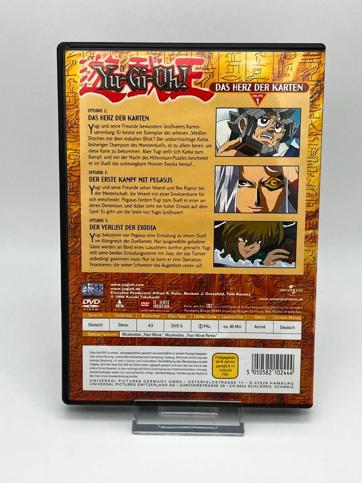 Yu-Gi-Oh! - Das Herz der Karten Volume 1 DVD in Hamburg