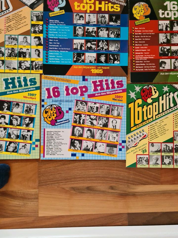 Schallplatten Sammlung, Vinyl, 16 top Hits in Burglengenfeld
