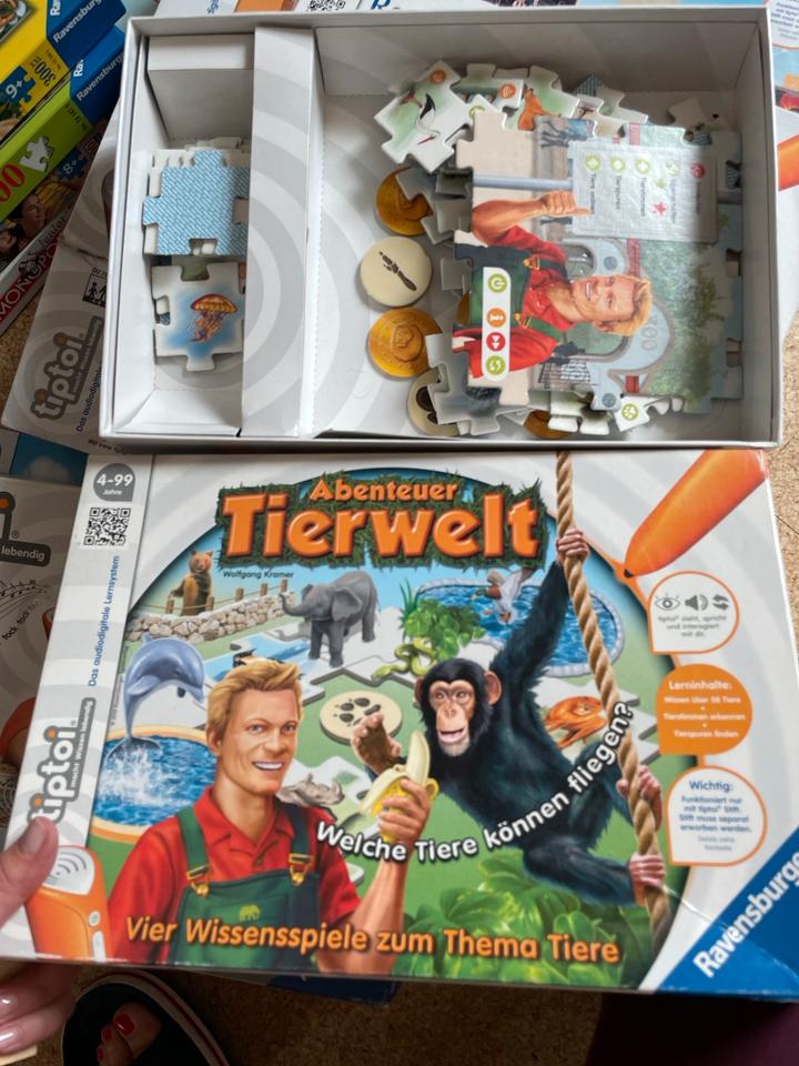 Tiptoi Stift, Puzzle, Spieler, Tier set, Bauernhof, extra Tiere in Göcklingen