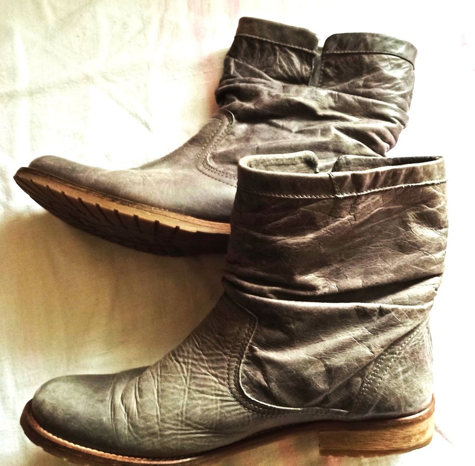 Stiefeletten Leder Gr 39 in Alsfeld