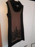 Kleid etwas gothic Wasserfallkragen schwerer Stoff Hessen - Neuberg Vorschau
