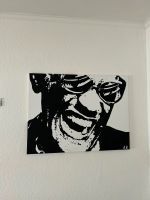 Ray Charles, handgemalt in Acryl auf Leinwand, Silhouette Art Nordrhein-Westfalen - Mönchengladbach Vorschau