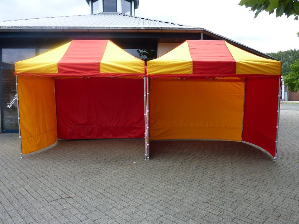 Marktzelt Marktschirm Marktstand Markttisch Vermietung Verleih in Bottrop