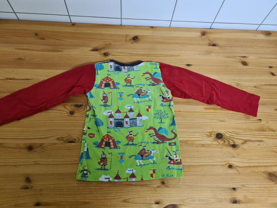 Babauba Langarmshirt 116 Ritter und Drachen in Langenwetzendorf