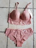 Hunkemöller Unterwäscheset Shiloh rose tan BH/Slip Thüringen - Bucha Vorschau