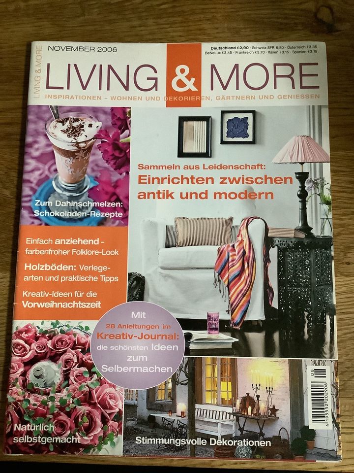 Zeitschrift living & more wohnen dekorieren einrichten Rezepte in Schwerin  - Schelfstadt | eBay Kleinanzeigen ist jetzt Kleinanzeigen