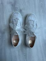 Sneaker weiß mit Spitze Niedersachsen - Sehnde Vorschau