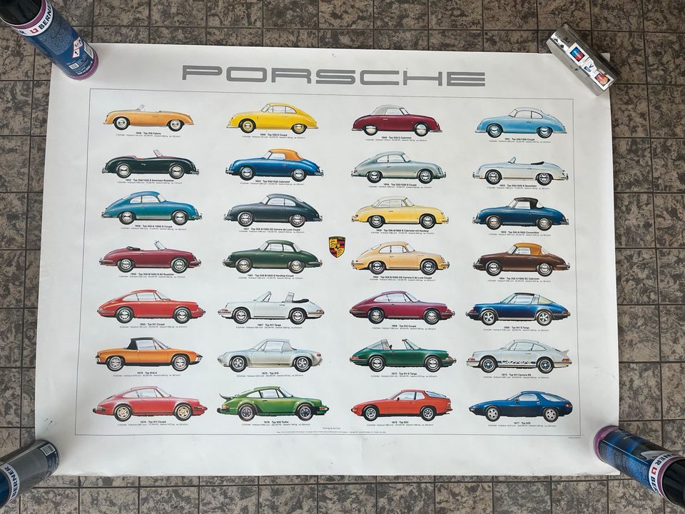 2 Porsche Poster in Oelde