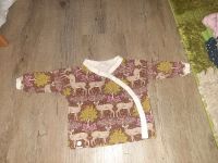 Braune lange Handmade Bluse mit Hirschen und Bäumen Handmade Berlin - Zehlendorf Vorschau