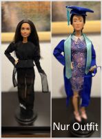 Barbie Collector Outfits - schwarz und bunt Thüringen - Gotha Vorschau