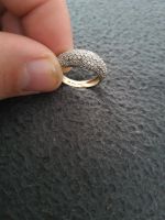Silber Ring mit Diamant Niedersachsen - Söhlde Vorschau